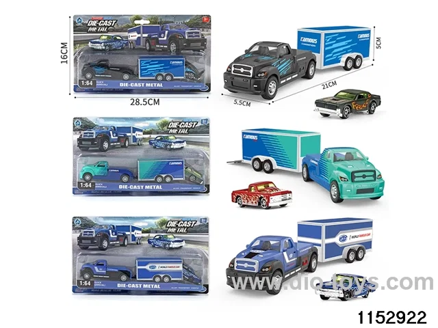 Container trailer combination