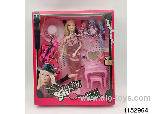 11 inch 11 joint Barbie doll set