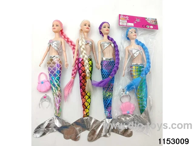 11 inch 9 joint Barbie doll set
