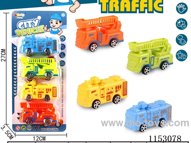pull back car set 4PCS