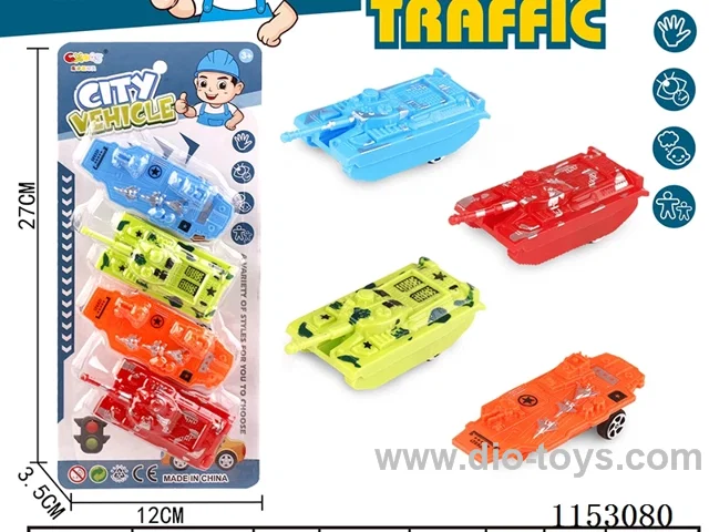 pull back car set 4PCS