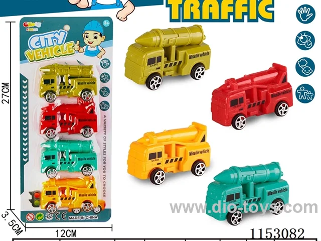 pull back car set 4PCS