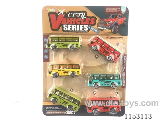 pull back car set 6PCS