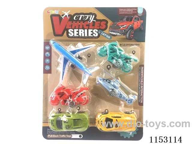 pull back car set 6PCS