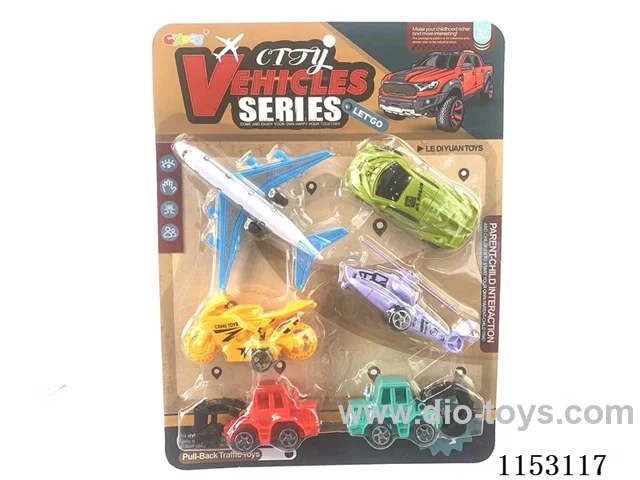 pull back car set 6PCS