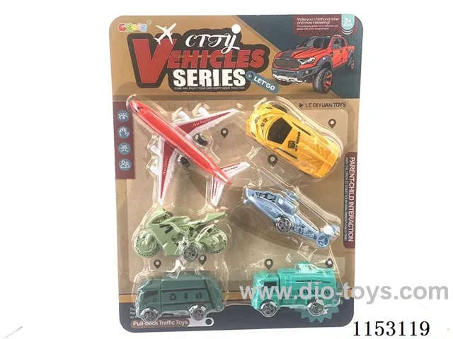 pull back car set 6PCS