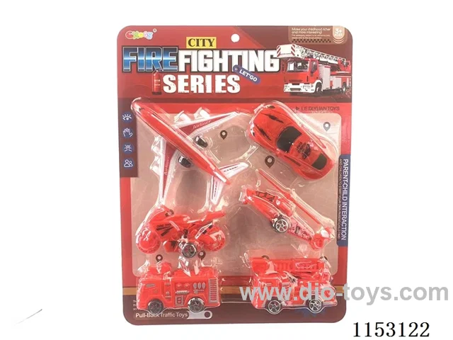 pull back car set 6PCS