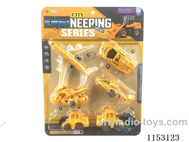 pull back car set 6PCS