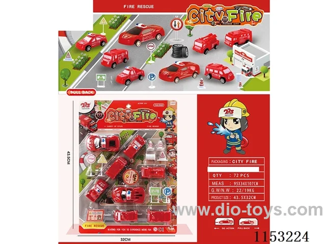 pull back car set