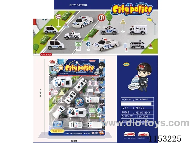 pull back car set