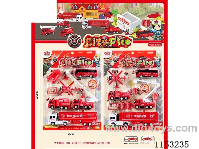 pull back car set