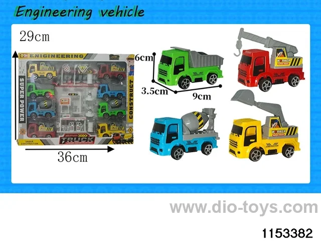 pull back engineering vehicles