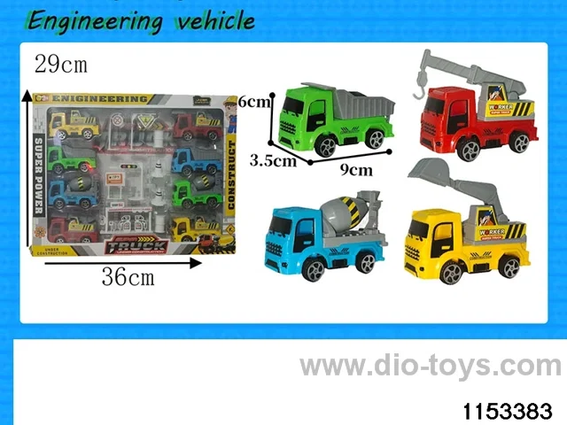 Skidding engineering vehicles