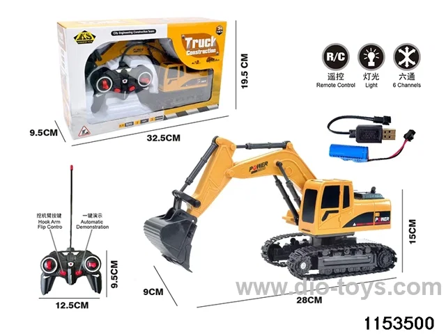 6ch RC car with light