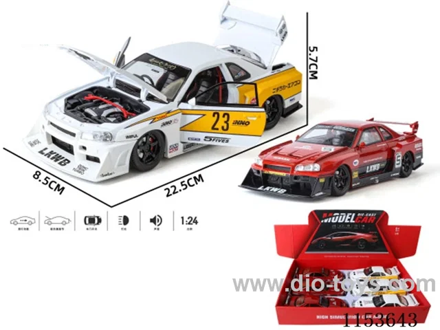 1:24 GTR Skyline Modified Display Case