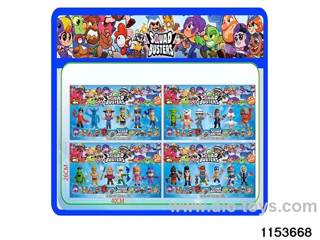 3.5 inch Burst Squad Figurine Set
