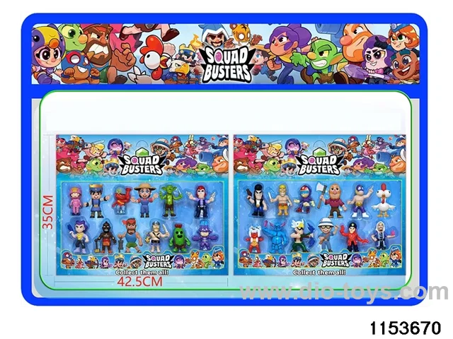 3.5 inch Burst Squad Figurine Set