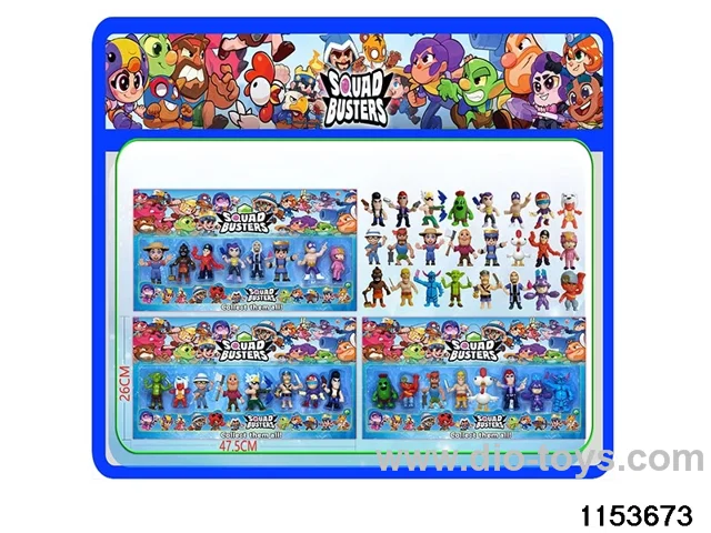 3.5 inch Burst Squad Figurine Set