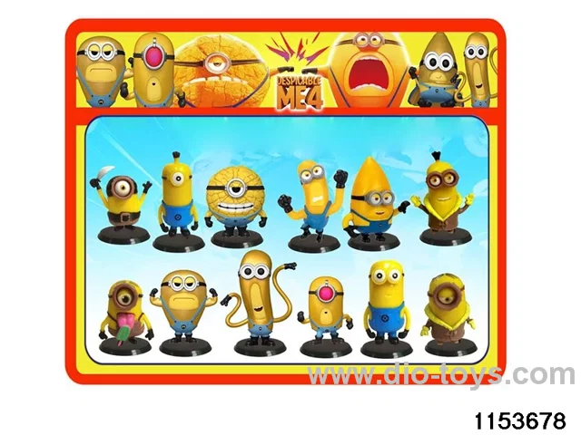 3 inch Sneaky Peek-a-boo Figurine Set