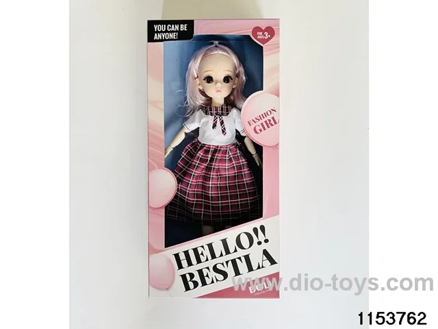 12 inch 11 jointed doll