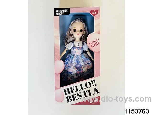 12 inch 11 jointed doll