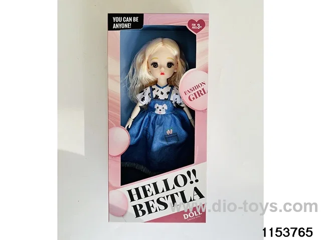 12 inch 11 jointed doll