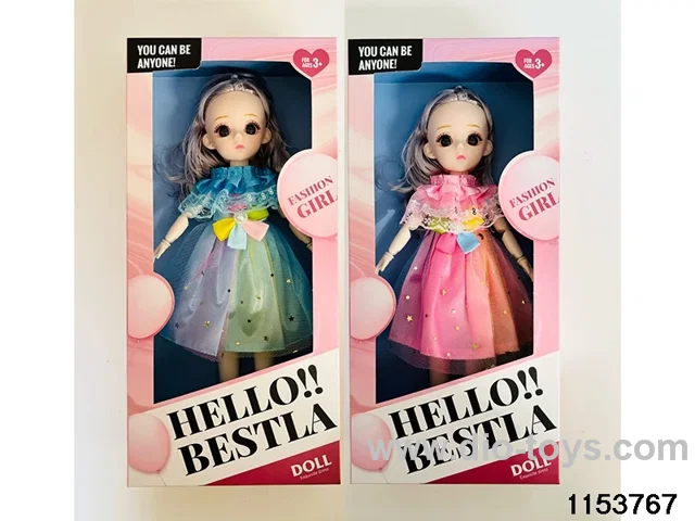 12 inch 11 jointed doll