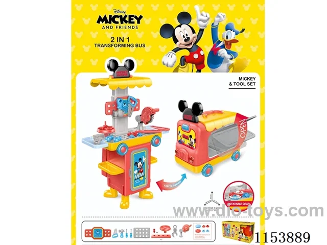 2 in 1 tool table transformer bus