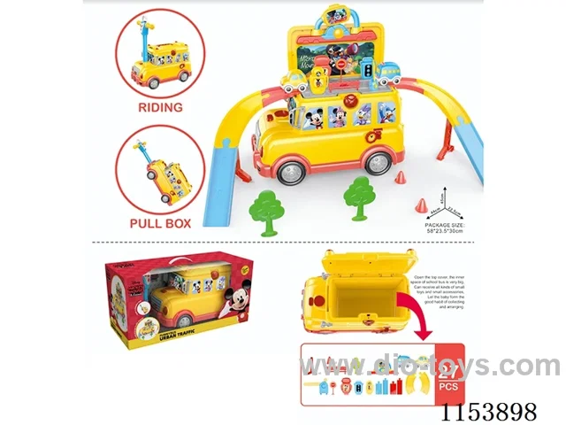 Track school bus