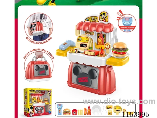 2-in-1 Transform Tote - Mickey Burger