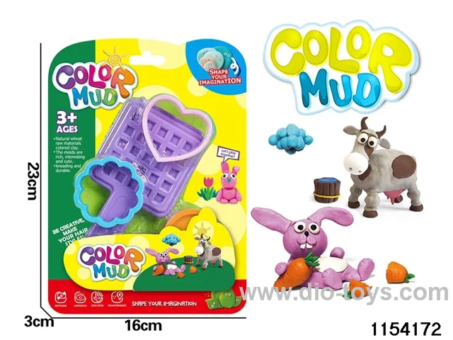 DIY Colourful Clay