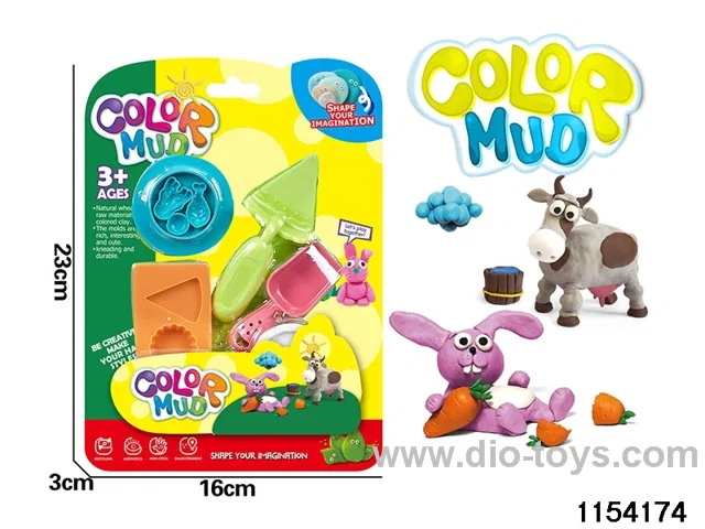 DIY Colourful Clay