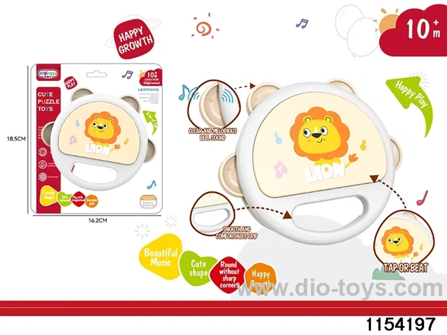 hand-clapped tambourine