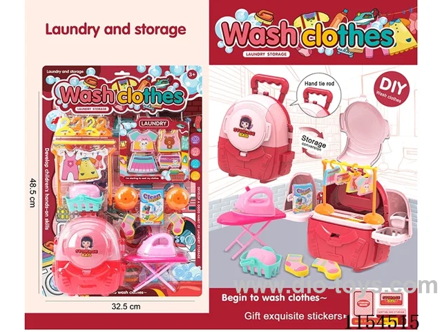 Laundry storage desk