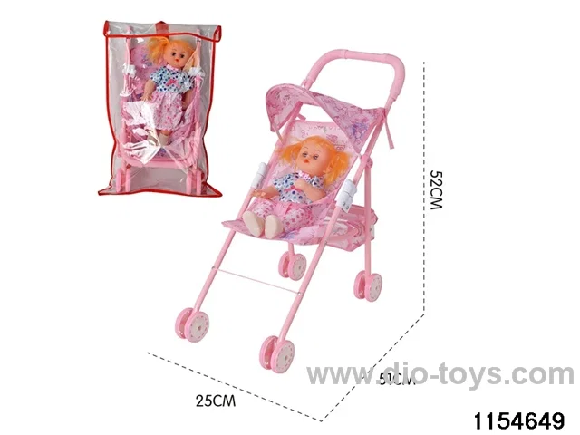 Trolley with 16 inch doll with IC