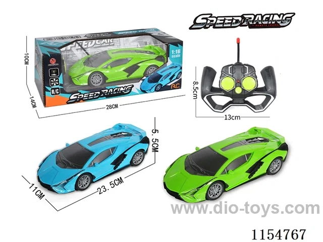 1:16 4ch rc car with light