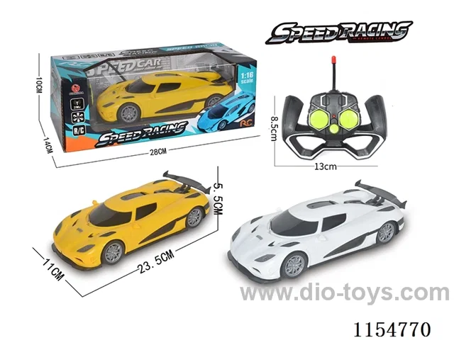 1:16 4ch rc car with light