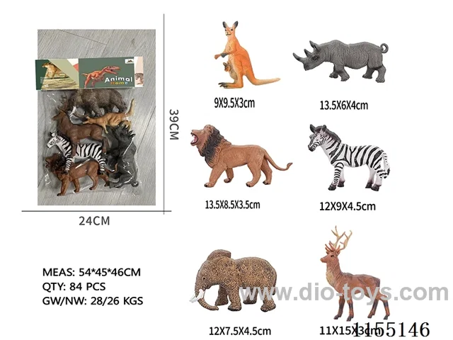 7 inch animals 4 only