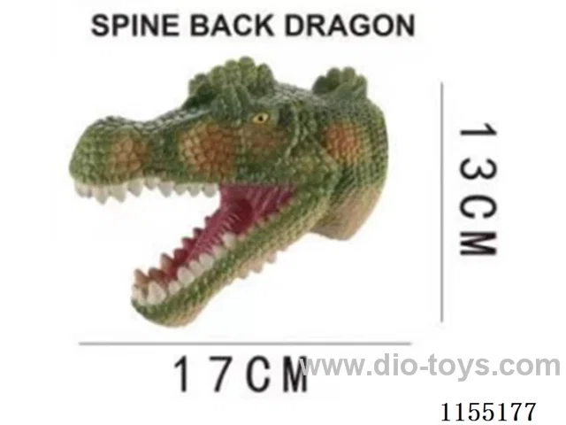 Spinosaurus Simulation Dinosaur Hand Puppet 7 inch