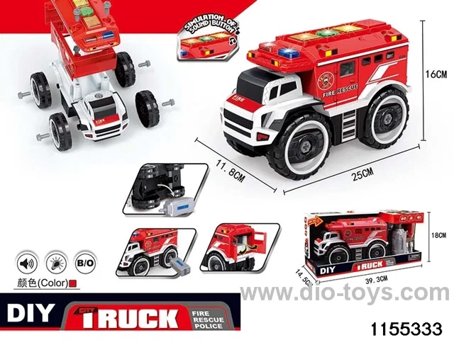 Electric dismantling truck