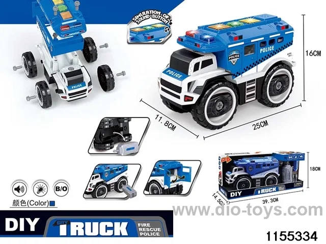 Electric dismantling truck