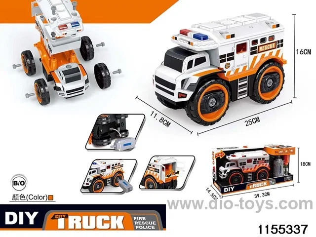 Electric dismantling truck