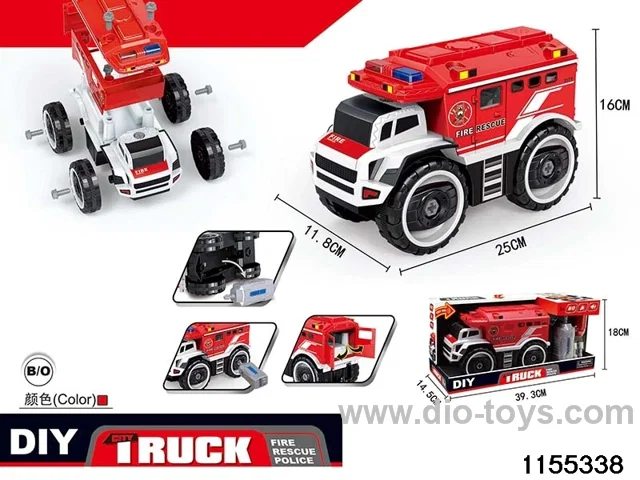 Electric dismantling truck