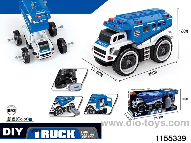 Electric dismantling truck
