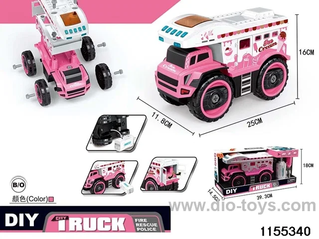 Electric dismantling truck