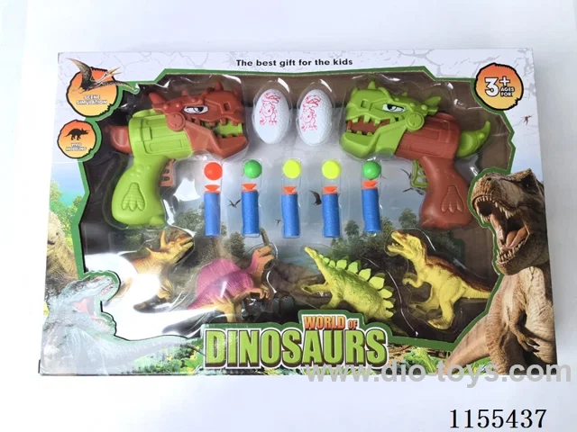 dinosaur soft bullet gun