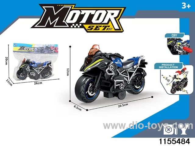Inertial dismantling motorbike