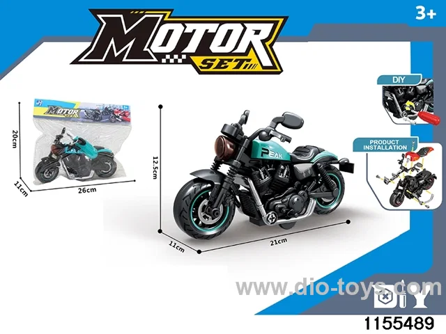 Inertial dismantling motorbike