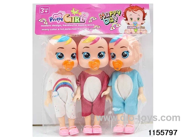 6 inch 15cm 5 jointed doll set