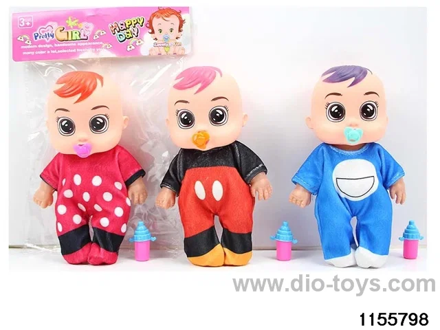 8 inch 19cm 5 jointed doll set